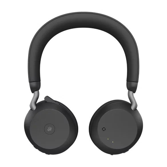 Jabra Evolve2 - Auriculares inalámbricos de 75 PC con tecnología de 8  micrófonos, auriculares estéreo de doble espuma con cancelación activa de  ruido avanzada ajustable, adaptador Bluetooth USB-A y compatibilidad con  UC, color negro  